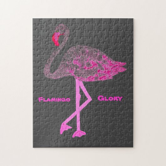 Flamingo Glory Puzzle (Vertikal)
