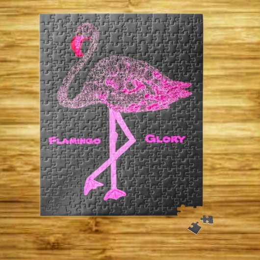 Flamingo Glory Puzzle