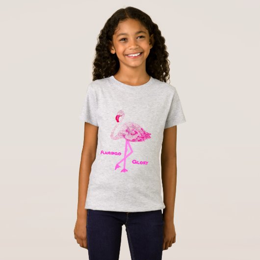 Flamingo Glory T-Shirt (Vorne ganz)