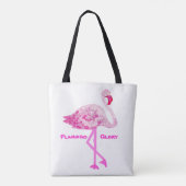Flamingo Glory Tasche (Rückseite)