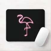 Flamingo Glow Mousepad (Mit Mouse)