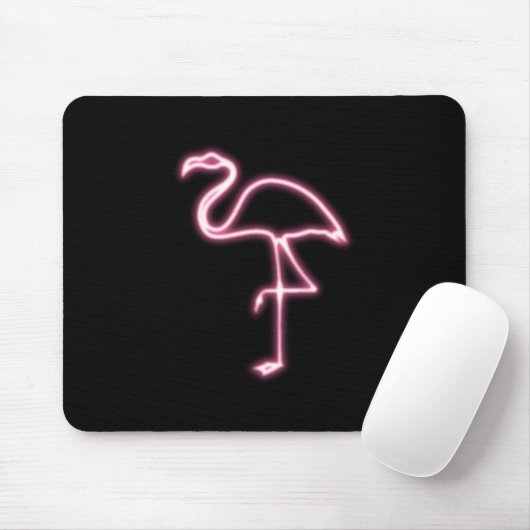 Flamingo Glow Mousepad (Mit Mouse)