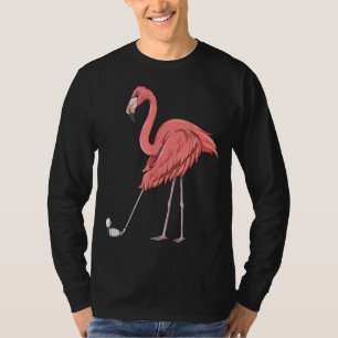 Flamingo Golf Flamingo Golf spielen Golf Golfer T-Shirt