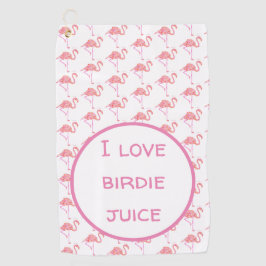 Flamingo Golf Handtuch