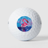 Flamingo Golfball (Vorderseite)