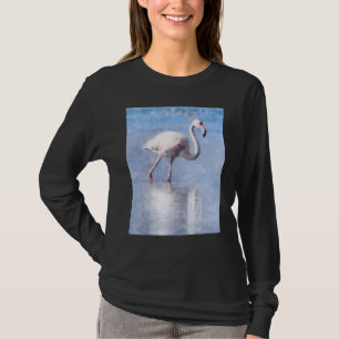 Flamingo Grace hat mehr Wirkung als Schönheit Wate T-Shirt