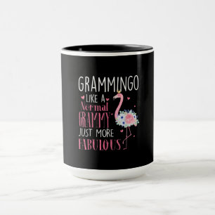 Flamingo Grammingo wie ein normales Grammy Geschen Tasse