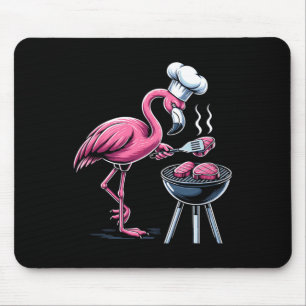 Flamingo Grill Grill Rbecue Grillen für Männer Fra Mousepad