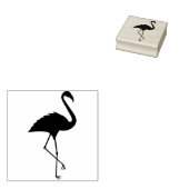 Flamingo Gummistempel (Stempel)