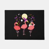 Flamingo Halloween Fußmatte (Vorderseite)