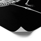 Flamingo Halloween Poster (Ecke)