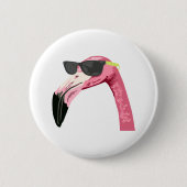 FLAMINGO HEAD BUTTON (Vorderseite)