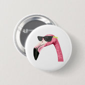 FLAMINGO HEAD BUTTON (Vorne & Hinten)