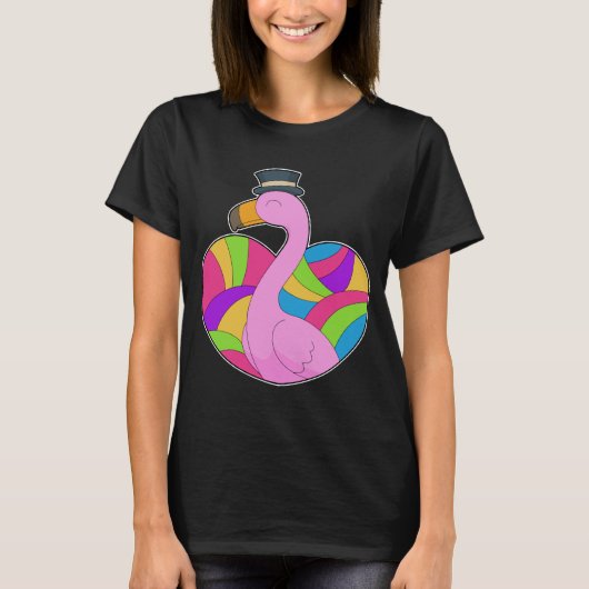 Flamingo Heart T-Shirt (Vorderseite)