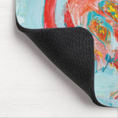 Flamingo hell mousepad (Ecke)