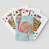 Flamingo hell spielkarten (Rückseite)