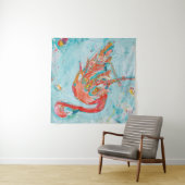 Flamingo hell wandteppich (Beispiel)