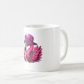Flamingo hiphop kaffeetasse (VorderseiteRechts)