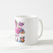 Flamingo hiphop kaffeetasse (VorderseiteRechts)