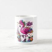 Flamingo hiphop kaffeetasse (Mittel)