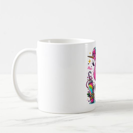 Flamingo hiphop kaffeetasse (Links)