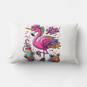 Flamingo hiphop lendenkissen