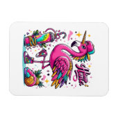 Flamingo hiphop magnet (Horizontal)