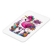 Flamingo hiphop magnet (Linke Seite)