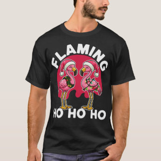 Flamingo Ho Ho Ho T-Shirt