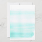 Flamingo Holiday Party Einladung (Rückseite)