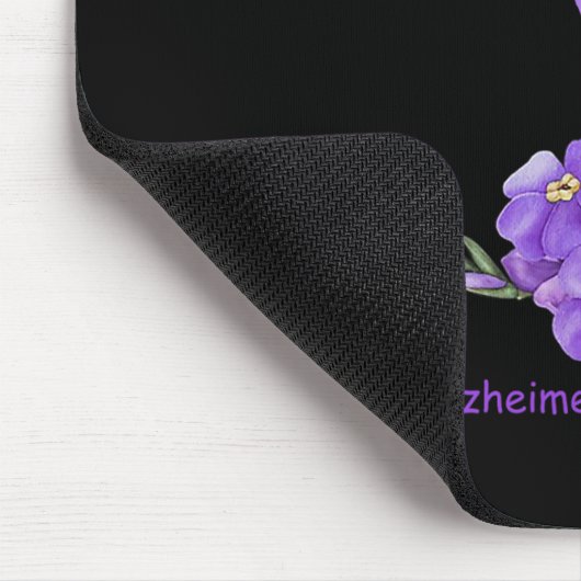 Flamingo Hope Heimerheimer Awareness Mousepad (Ecke)