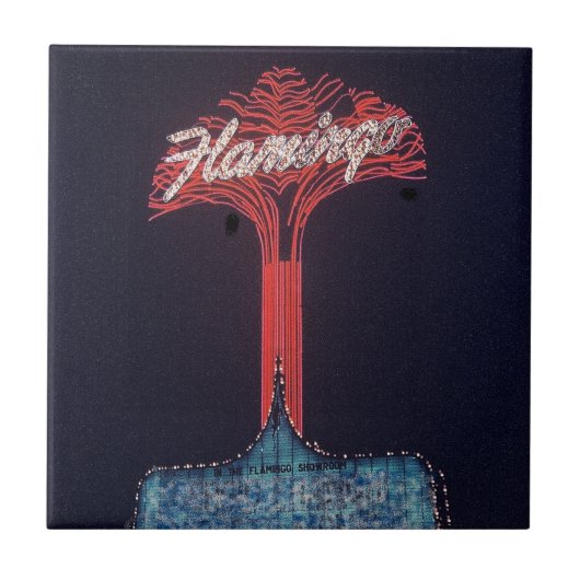 Flamingo Hotel Las Vegas Fliese (Vorderseite)