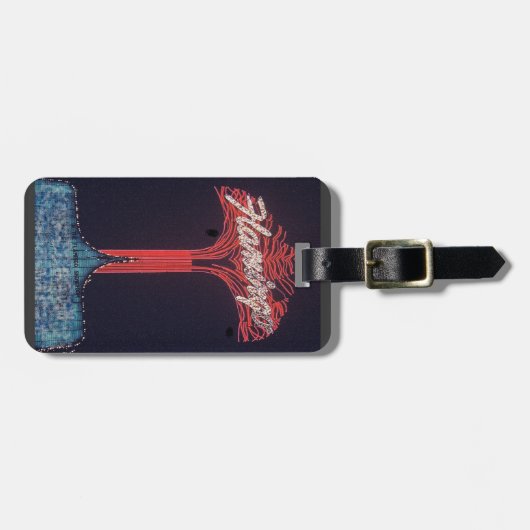 Flamingo Hotel Las Vegas Gepäckanhänger (Vorderseite horizontal)