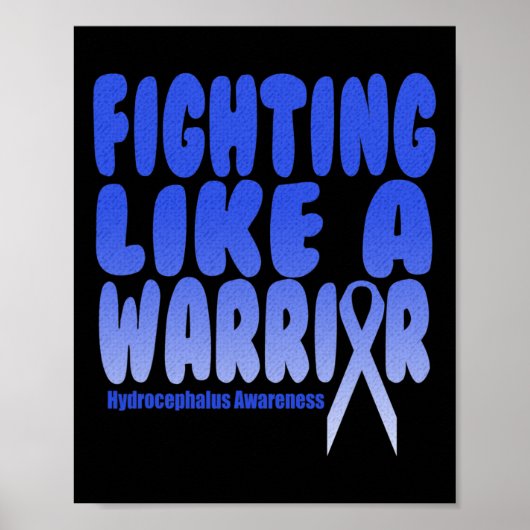 Flamingo Hydrocephalus Awareness Poster (Vorne)
