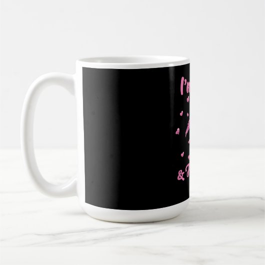 Flamingo I bin 5 und fantastisch - Fünf Jahre Mädc Kaffeetasse (Links)