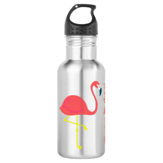 "Flamingo ich verrückte" thermische Flasche durch Edelstahlflasche