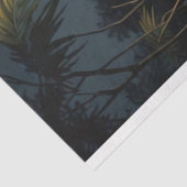 Flamingo im Mondlicht-Dekoupage Seidenpapier (Ausschnitt)