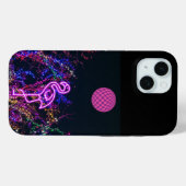 Flamingo im Party des Tanzes. Case-Mate iPhone Hülle (Rückseite (Horizontal))