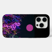 Flamingo im Party des Tanzes. Case-Mate iPhone Hülle (Rückseite (Horizontal))