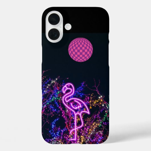Flamingo im Party des Tanzes. Case-Mate iPhone Hülle (Rückseite)