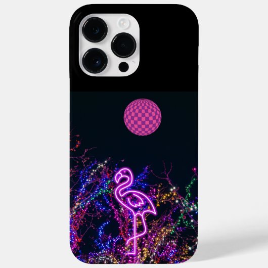 Flamingo im Party des Tanzes. Fall Mate iPhone Case-Mate iPhone Hülle (Rückseite)