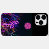 Flamingo im Party des Tanzes. Fall Mate iPhone Case-Mate iPhone Hülle (Rückseite (Horizontal))