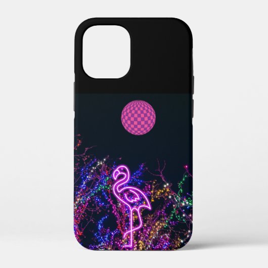 Flamingo im Party des Tanzes. Fall Mate iPhone Case-Mate iPhone Hülle (Rückseite)