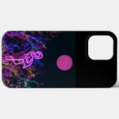 Flamingo im Party des Tanzes. Fall Mate iPhone Case-Mate iPhone Hülle (Rückseite (Horizontal))