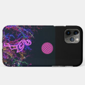 Flamingo im Party des Tanzes. Fall Mate iPhone Case-Mate iPhone Hülle (Rückseite (Horizontal))