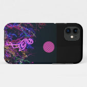 Flamingo im Party des Tanzes. Fall Mate iPhone Case-Mate iPhone Hülle (Rückseite (Horizontal))