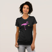 Flamingo Imitate Rosa Glitzer Flamingos Weihnachte T-Shirt (Vorne ganz)