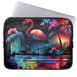 Flamingo in A Lake-63852 Laptopschutzhülle