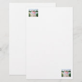 Flamingo in der Marsh Stationery Briefpapier (Vorne/Hinten)