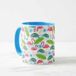 Flamingo in der Paradise Tasse